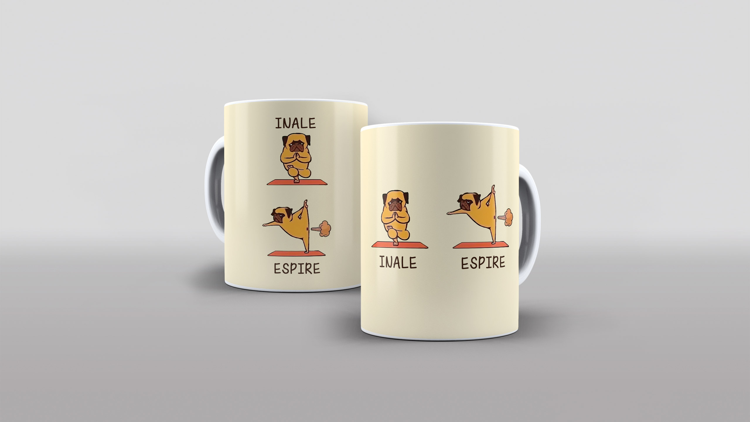 Caneca Pug Inale - Espire