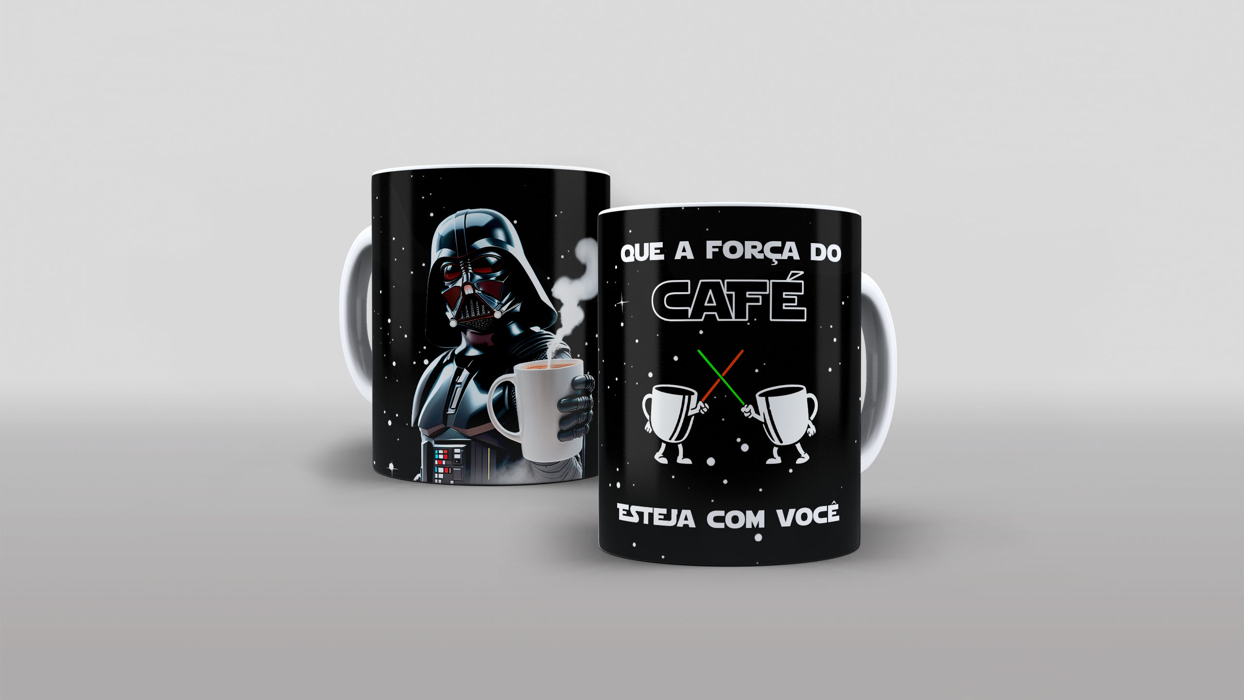 Caneca Star Wars - Darth Vader que a força do café esteja com você