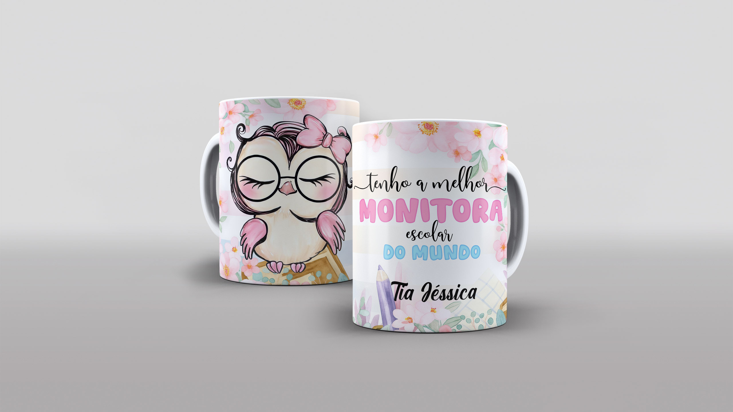 Caneca Monitora escolar